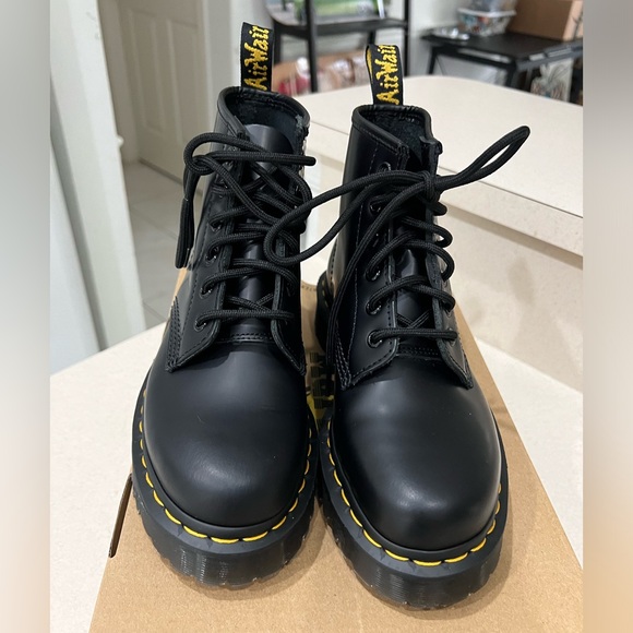 BRAND NEW Dr. Martens 101 Bex smooth boots Black Size 6 - Picture 5 of 12